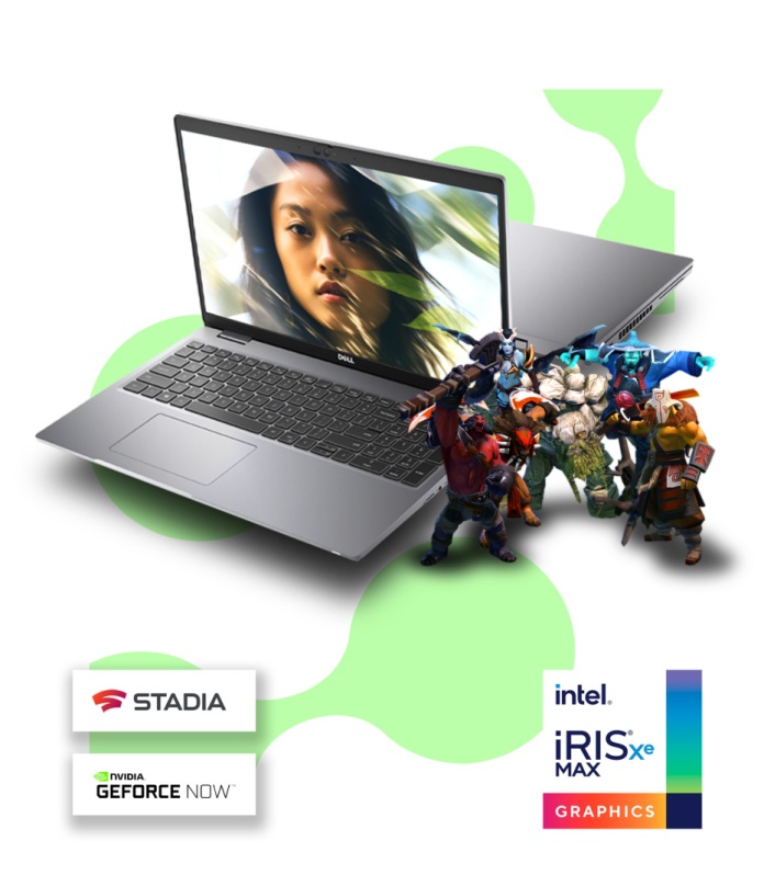 Dell Latitude 5520 zdjęcie produktu - intel iris, gaming